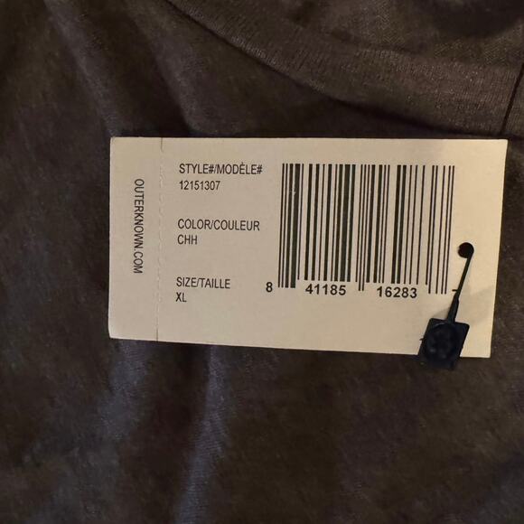 OUTERKNOWN The Only Gun You Need Tee in Gray Size XL New with Tag MSRP $38 - Picture 6 of 6